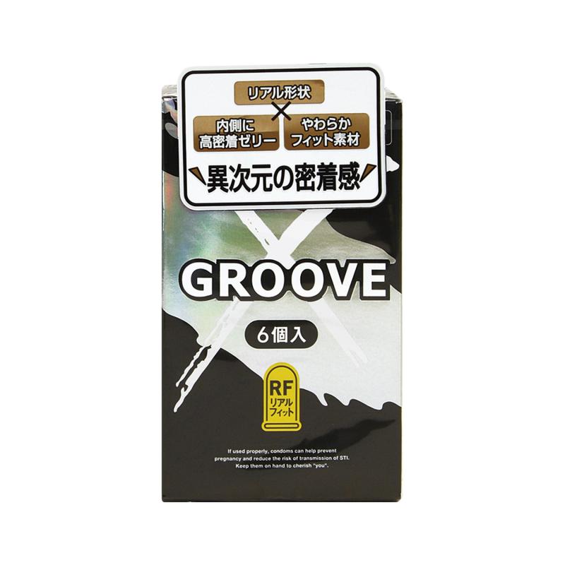 オカモト GROOVE【X】リアルフィット 6個入